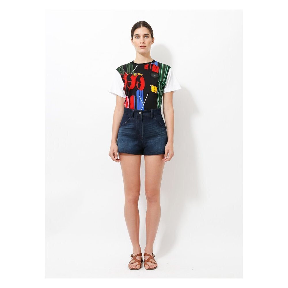 LOUIS VUITTON NWT 2019 Caeda Pompidou Souvenir Cotton T-shirt Unisex - Picture 2 of 10
